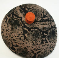 Bonnie Beret Animal Print